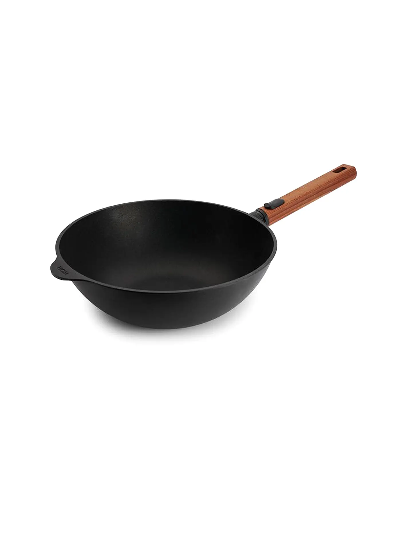 WOLL | Wokpfanne mit Holzgriff 28cm ECO-LOGIC Antihaft | 